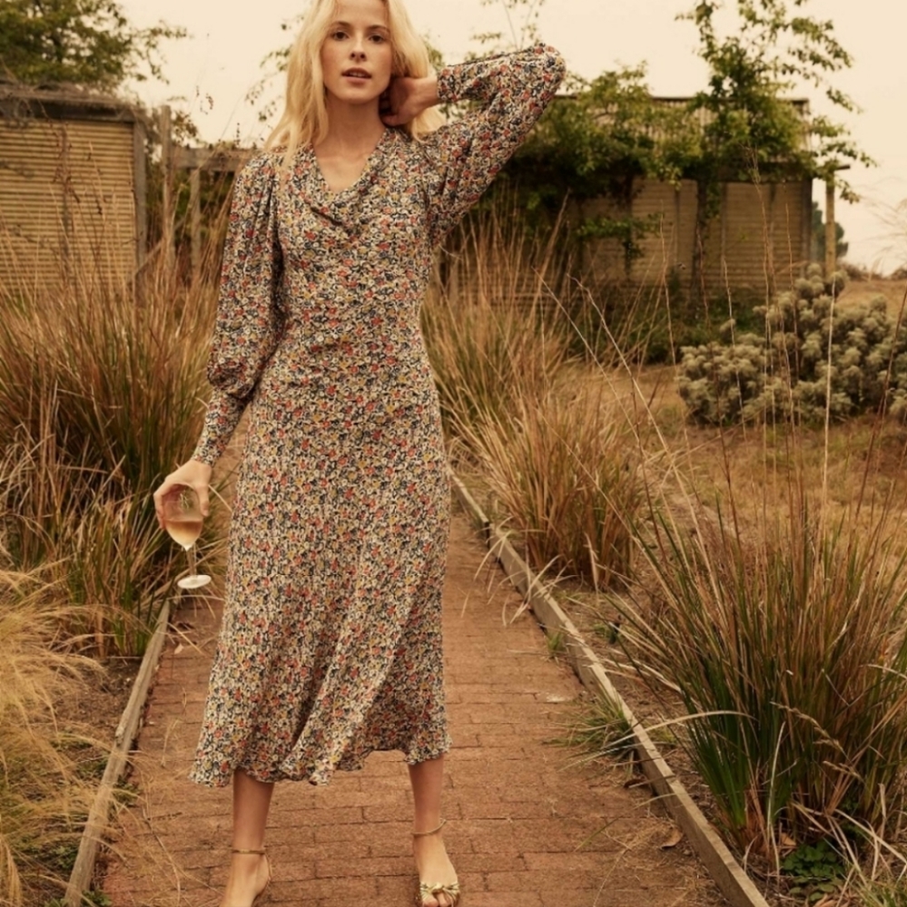 Doen Nanette dress in Zelda floral print